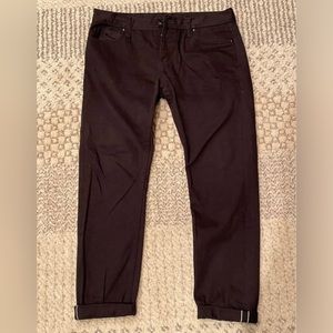 NWOT mens selvedge denim jeans - size 36